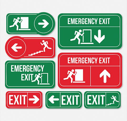 EMERGENCY EXIT MAP