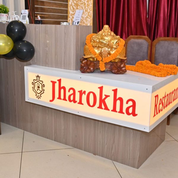 Hotel Jharokha managing Counter