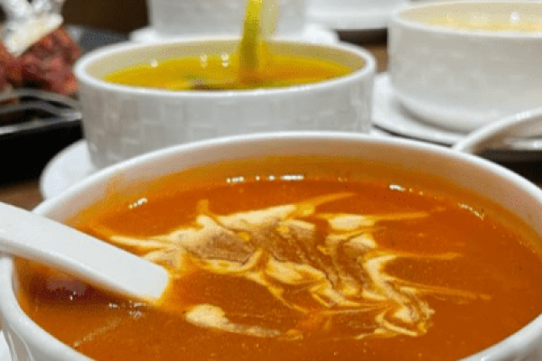 Foods In White Bowls At Hotel Jharokha